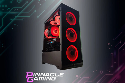 ⭐⭐⭐⭐⭐Custom Gaming Desktop Ryzen 7 RX 580 8GB 2TB SSD 32GB DDR4 Schwarz - Bild 7 von 10