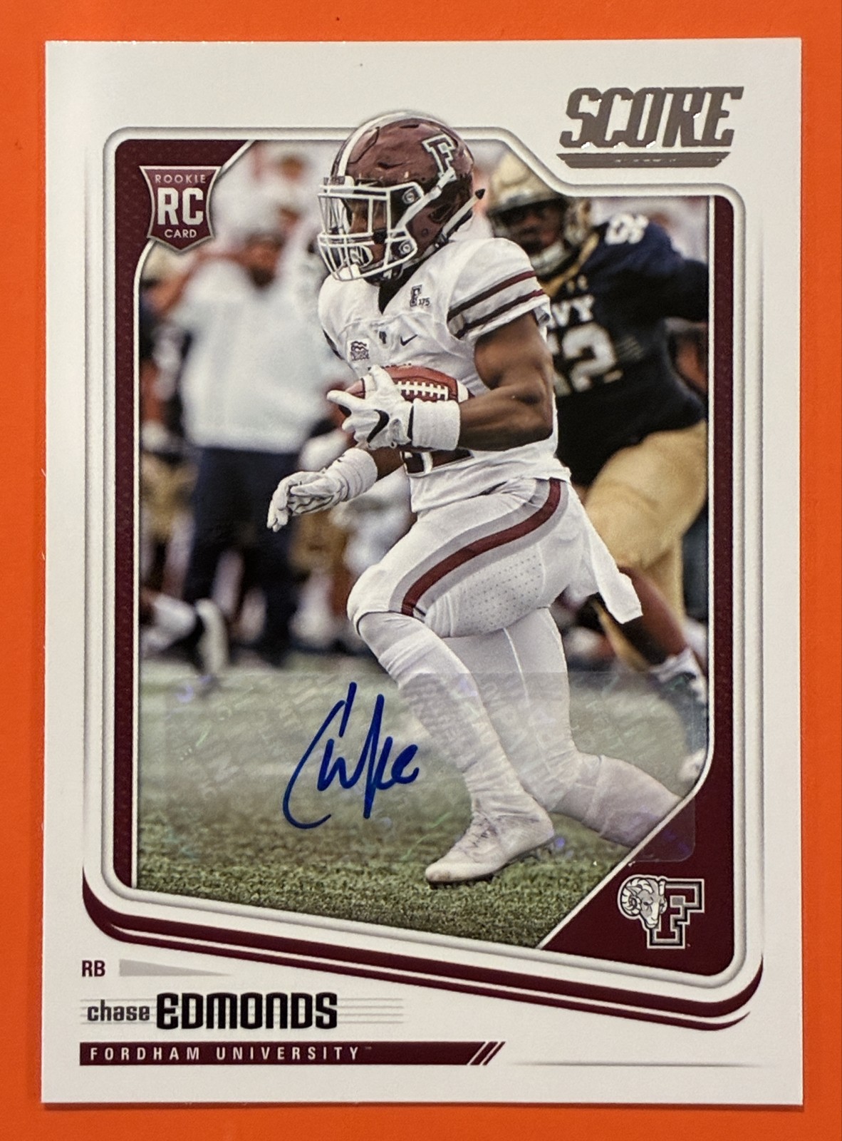 2018 Score - Rookies Chase Edmonds #361 Signatures (AU, RC)