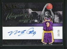 Autógrafos Nick Van Exel 23/25 Auto Panini Noir Reining Nights 2023-24