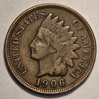 Nicer Low Mintage 1906 Indian Head Cent