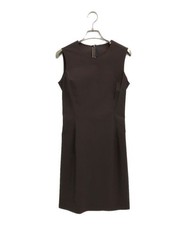 PRADA                    sleeveless dress brown