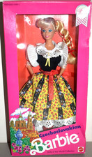 1990 Special Edition Dolls of the World CZECHOSLOVAKIAN Vintage Blonde Barbie