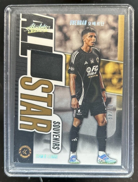 2025 Panini Absolute K League Oberdan All Star Souvenirs Jersey Silver #/49