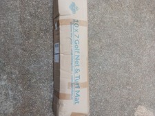 Golf Practice Net 10x7ft Hitting Aid for Backyard Driving and Chipping