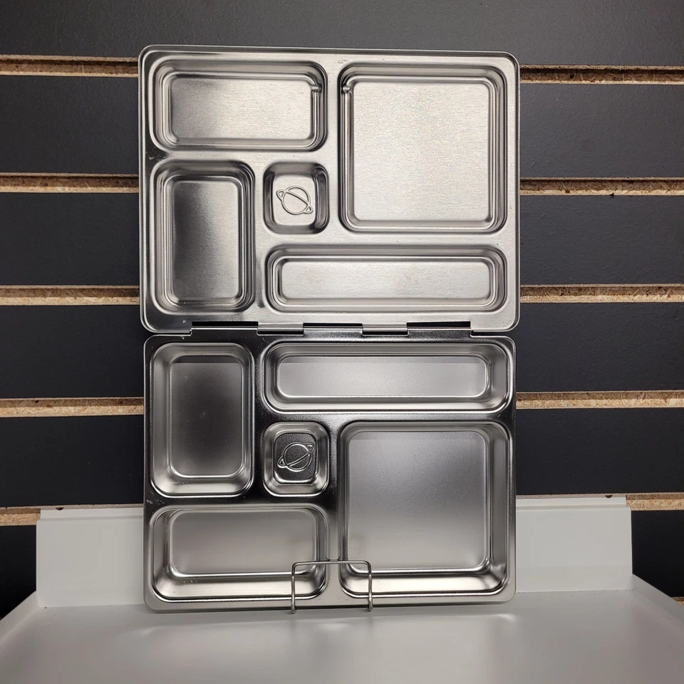 PLANETBOX Rover Bento 午餐盒 不锈钢 5 部 恐龙磁铁 — 第 4/4 张图片