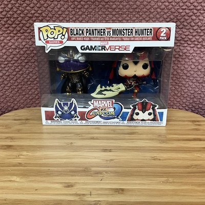 Funko Pop! Marvel vs. Capcom Infinite: Black Panther Vs. Monster Hunter
