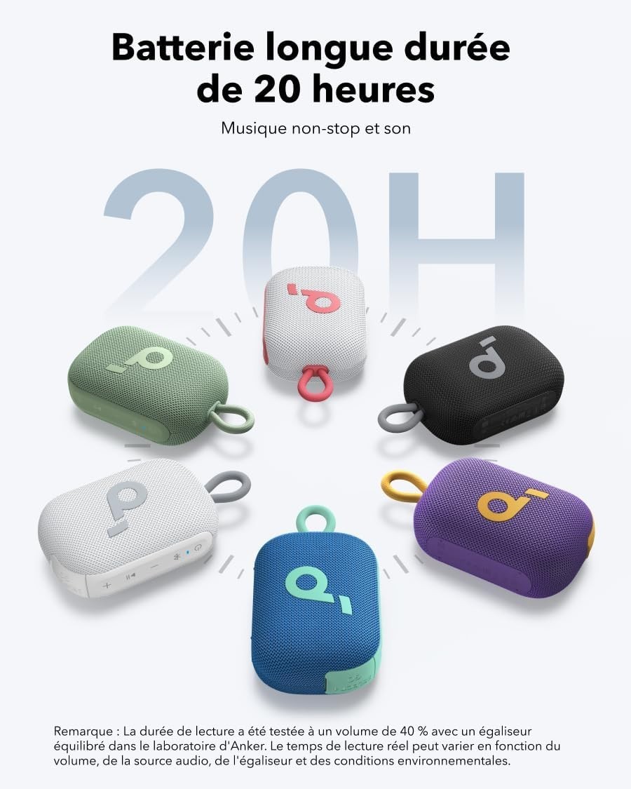Enceinte mini bluetooth Soundcore : un grand son stéréo pour petit espace