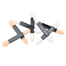 50 Pcs Eye Shadow Brush Smudge Double Ended Makeup Brushes Miss Applicator