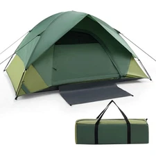 2-person Camping Tent Lightweight Outdoor Tent w/Removable Rain Fly Carrying Bag
