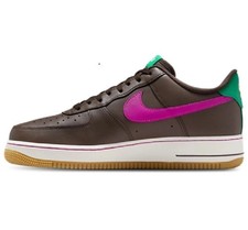 Nike Men's Air Force 1 '07 Size 12 Brown/Purple/Green |IM2368-237|
