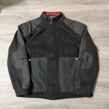 Prada Vintage Black Jacket Structured Fit Men Size L Classic