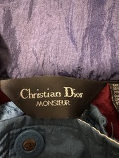 Vintage 80s 90s Christian Dior Monsieur Full Zip Lightweight Jacket Mens Size L