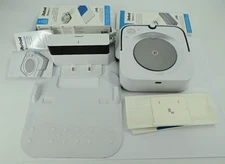 iRobot Braava Jet M6 Wi-Fi Connected Robot Mop White W/ Charger and Lots Extras