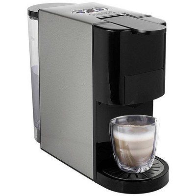 Princess 249450 01.249450.01.001 Kapselmaschine Schwarz, Silber (matt) E.S.E.
