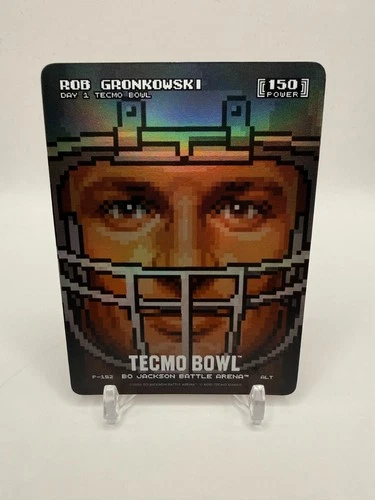 2026 Bo Jackson Battle Arena Tecmo Bowl Rob Gronkowski Day 1 Alt Pixel Art