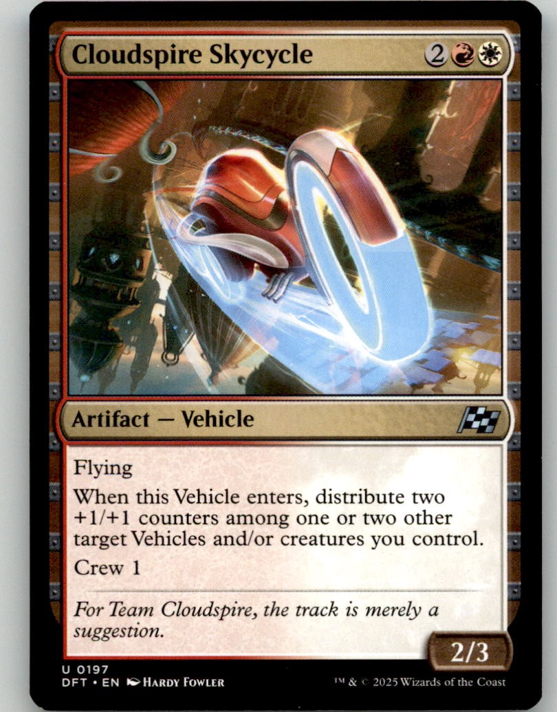 Cloudspire Skycycle 197 Uncommon Aetherdrift Magic: The Gathering Lightly Played