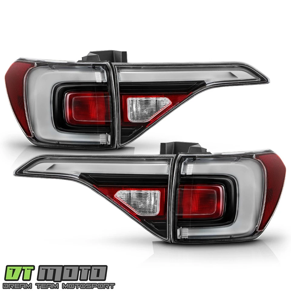Luces traseras estilo terreno GMC Acadia 2017-2019 lámparas de freno 4 piezas izquierda+derecha Foto 2 de 4
