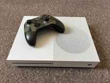 Microsoft Xbox One S 1TB Console and Camo Controller Excellent Condition
