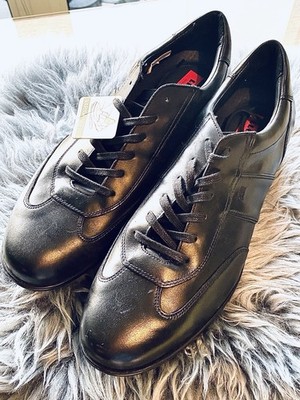 LLOYD - AMIR Herren-Sneaker mit Vario Fußbett -Schwarz- Gr. 44,5 UK 10