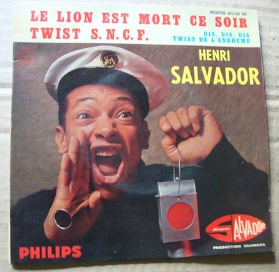 Vinyl 45T - Henri Salvador: Der Löwe ist heute Abend tot