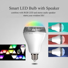 Creative Home LED Smart Bluetooth Music Speaker, E27 Bulb Light