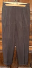 1950s Brown Linen Pliers Lapel Pants