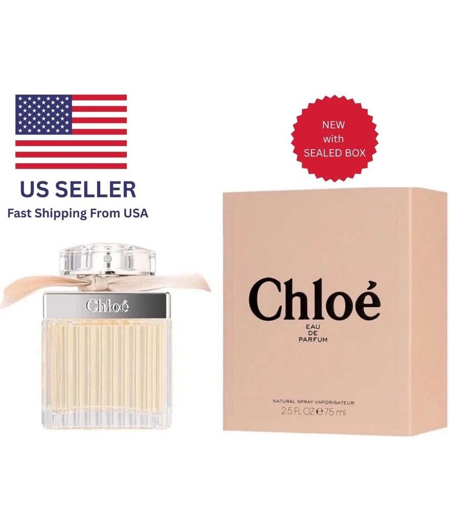 Chloé by Chloé Eau de Parfum 2.5oz Spray for Women – New Sealed Box- Chloe