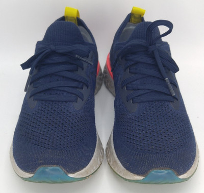 Nike Epic React Flyknit running shoes in the ''College Navy'' colorway- Size 7.5