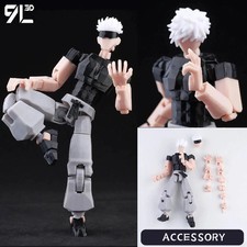 Jujutsu Kaisen 13-in-1 Movable Action Figure Set – Sukuna, Yuji, Yuta, Gojo