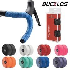 Road Bike Handlebar Tape PU Shock Absorbing Anti Slip Wrap with End Plugs