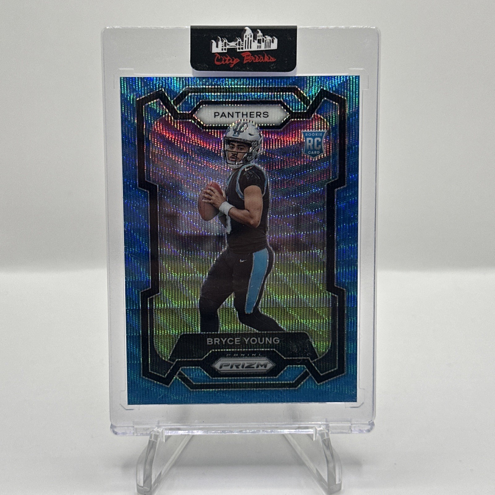 2023 Panini Prizm Blue Wave /199 Bryce Young Rookie Card #311 🔥📈