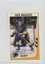 1989-90 Panini Album Stickers Rick Meagher #125 0q3