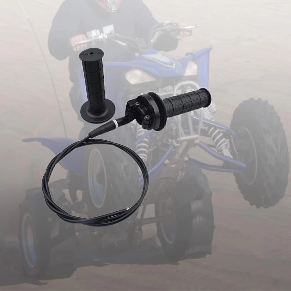 Handle Grip Bar & Throttle Cable Fits For Honda C70 CL110 CT90 CT110 (7/8" Bar) - Image 3 of 4