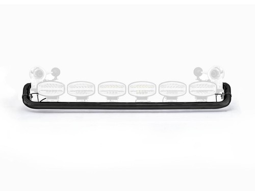 Black Stainless Roof Bar + LEDs + 17" LED Bars + Strobes To Fit MAN TG3 GX Cab - Picture 3 of 10