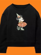 Disney Minnie Mouse Halloween Pullover for Girls Size 7/8 NWT