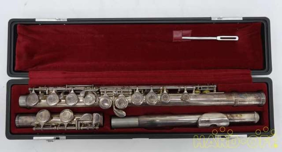 ヤマハフルートYFL-221S Yamaha YFL-221SII Flute Nickel Silver Plated YFL-221 SII