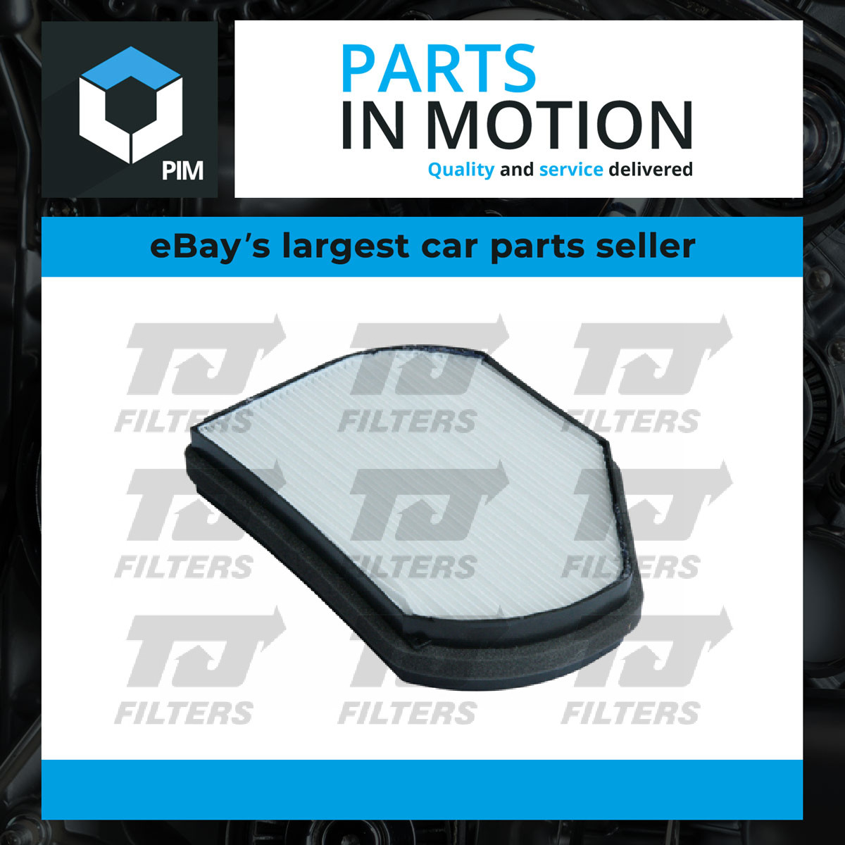 Pollen / Cabin Filter QFC0035 TJ Filters 05101438AA 05101439AA 5101438AA Quality