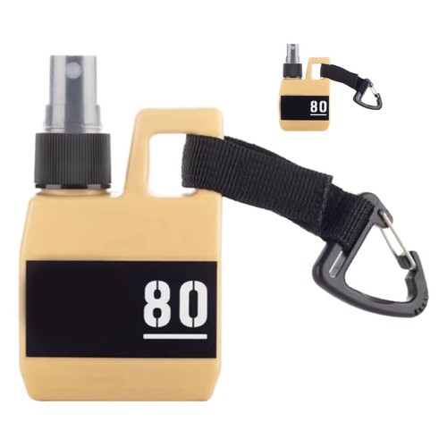 80ml Mist Sprayer Sports Spray Bottle Mini Outdoor Pump Bottle Camping For ZZ - Picture 1 of 12
