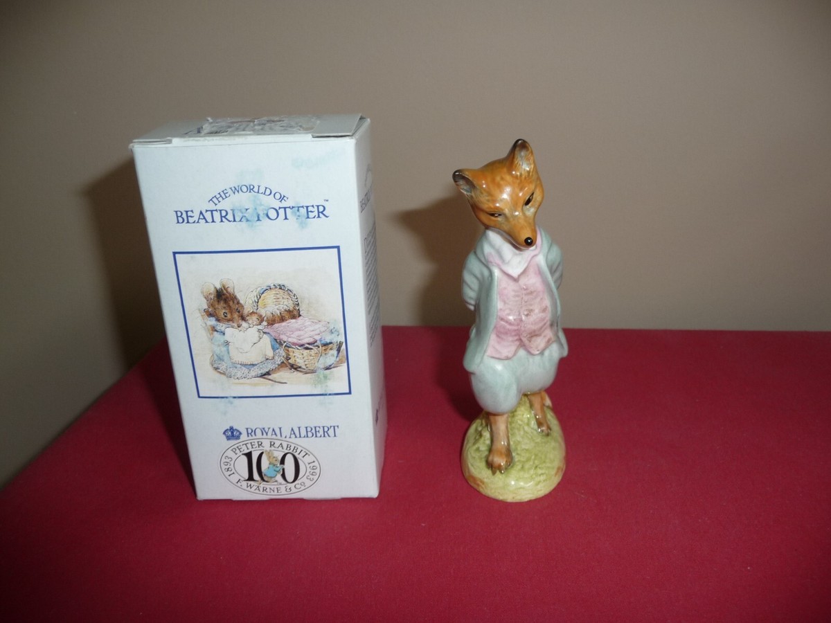 ロイヤルアルバート Foxy WhiskeredGentleman フィギュリン Royal Albert Foxy Whiskered Gentleman – Beatrix Potter