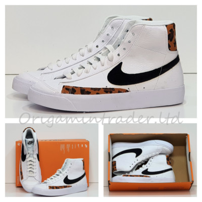 Nike Blazer Mid `77 GS `White Leopard` DJ4603-100 Gr. 5,5 UK, 38,5 EUR