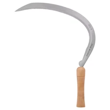 Landscape Scythe with Serrated Curved Blade, 14 In.