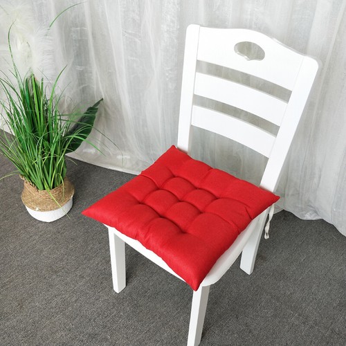 Cojín para silla de asiento interior/exterior 1 pieza con corbata jardín comedor patio oficina - Imagen 7 de 82