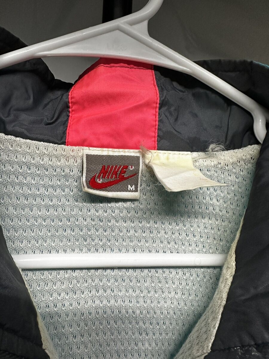 Vtg 80s 90s Nike Gray Tag Windbreaker Jacket Running Track M Vtg 80s 90s Nike Gray Tag Windbreaker Jacket Running Track M