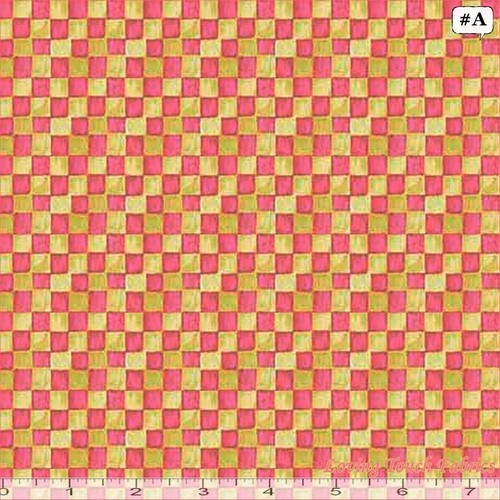 QT KORI KUMI "GIFT OF FRIENDSHIP" CHECKS FABRICS (SELECTION) - Picture 2 of 3