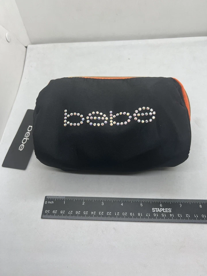 Estuche organizador de maquillaje de viaje vintage bebe negro para lápices Foto 2 de 4