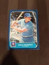 1986 Fleer Dale Murphy Baseball Card #522 Atlanta Braves