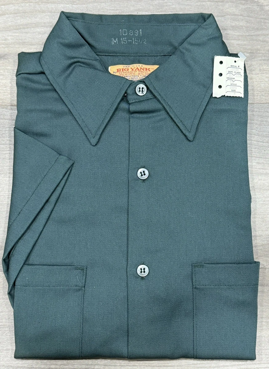 Big Yank Cotton Blend Vintage Casual Shirts for Men for sale | eBay