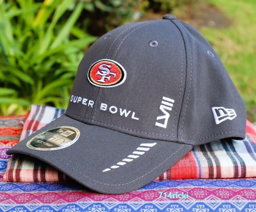 Super Bowl 58 LVIII San Francisco 49ers Stretch Snapback Hat New Era 9FORTY - Picture 3 of 8