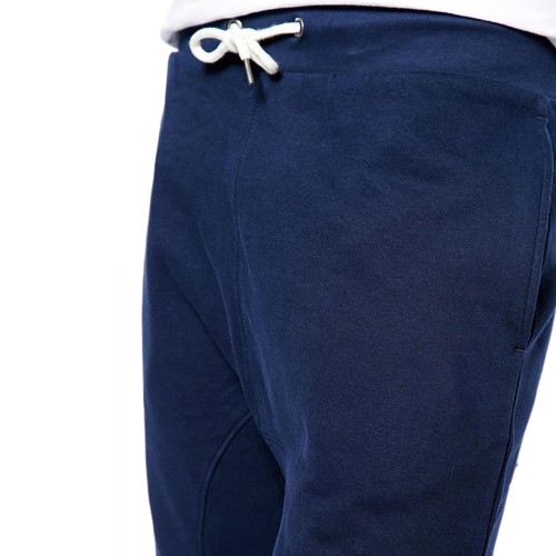 MENs Bottoms Joggers Skinny Drop Crotch Jogging Pants Cuffed Tracksuits Biker UK - Picture 10 of 10
