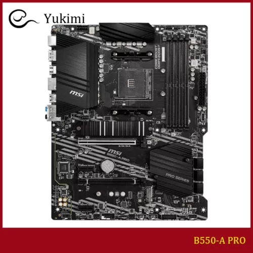 FOR MSI B550-A PRO AM4 AMD 128GB HDMI DisplayPort ATX Motherboard